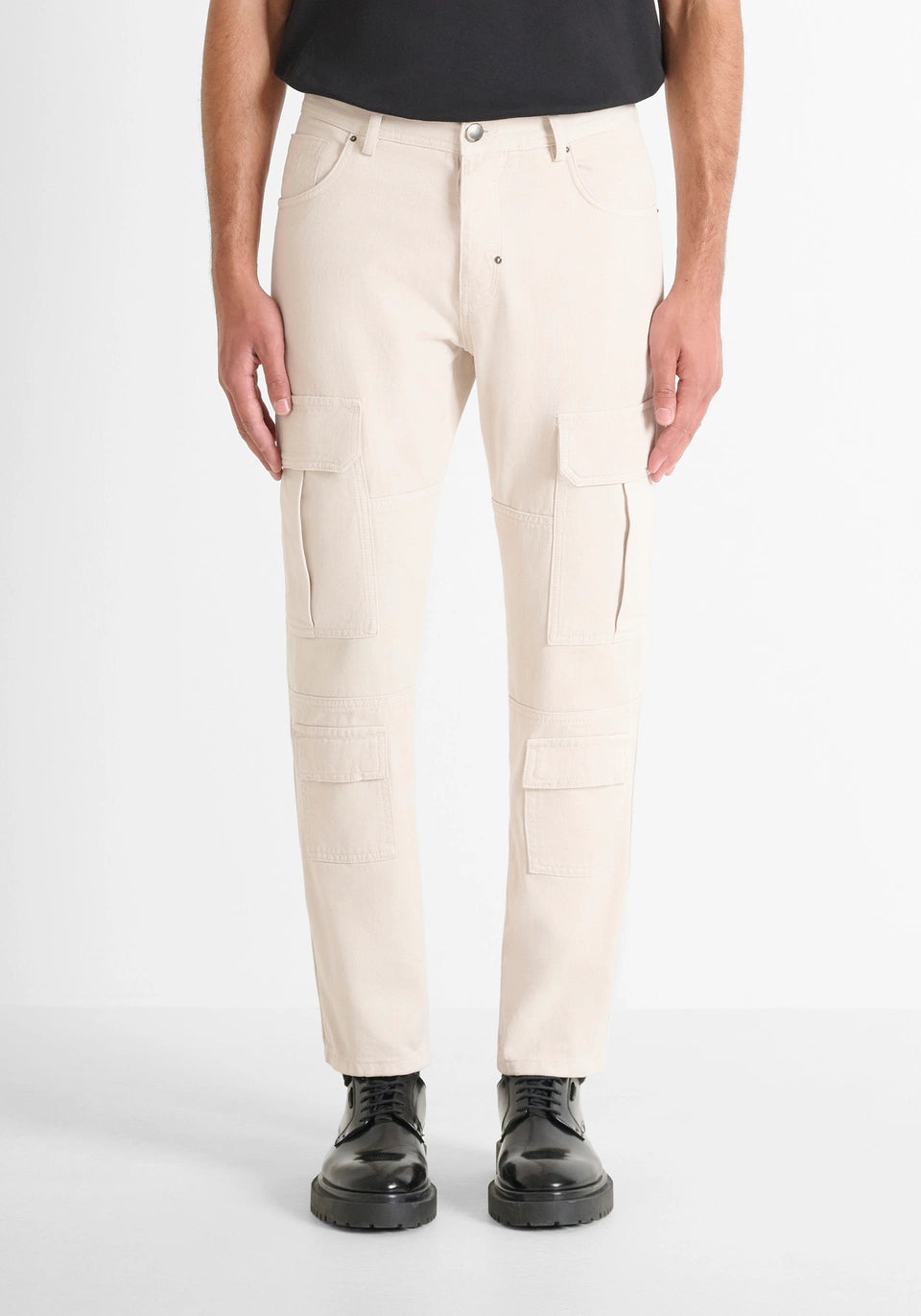 ANTONY MORATO PANTALONE REGULAR DENIM GESSO