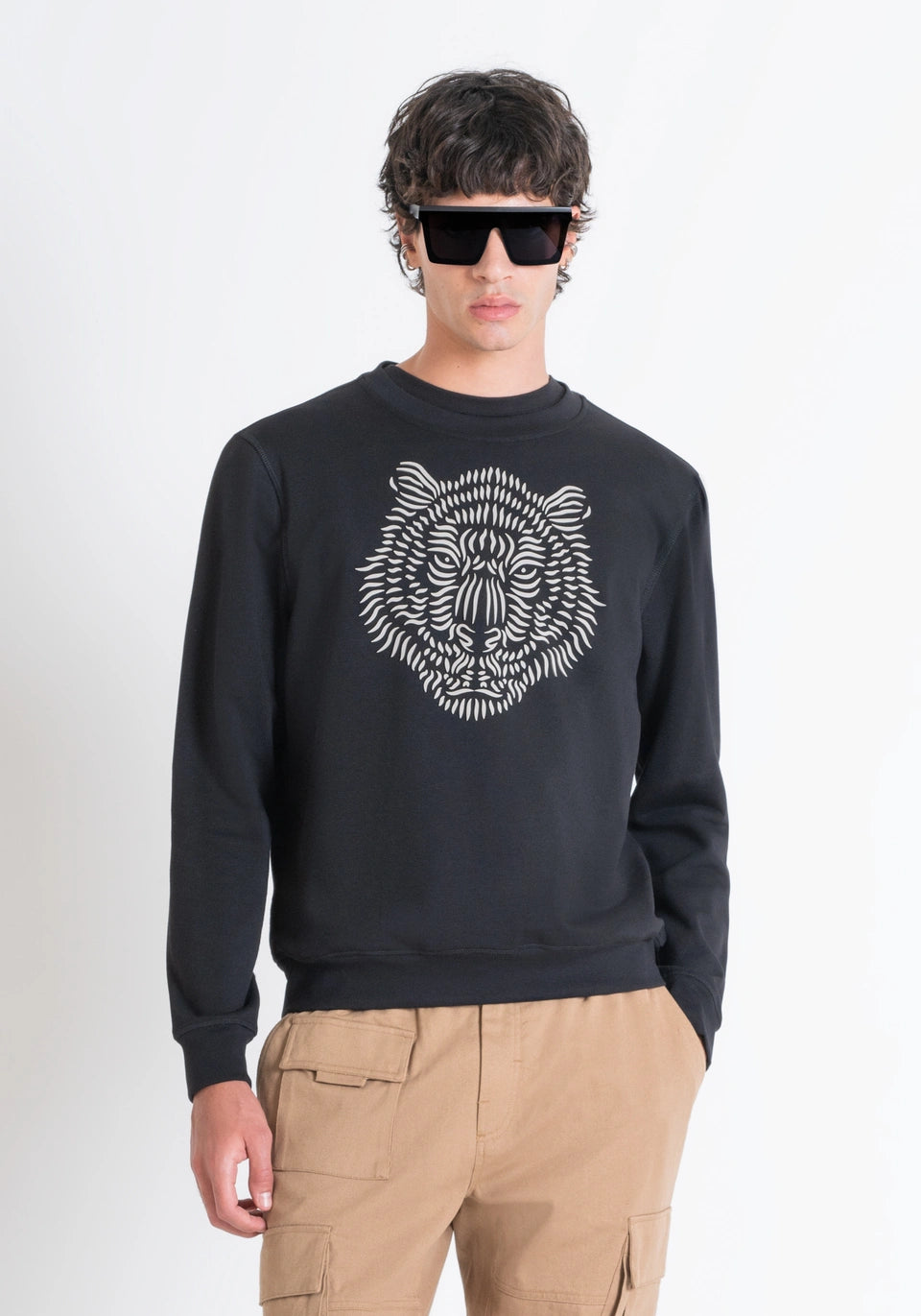 ANTONY MORATO FELPA TIGER GIROCOLLO 01041