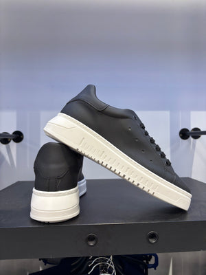 SNEAKERS GOMMATO FONDO ARMY BLACK&WHITE