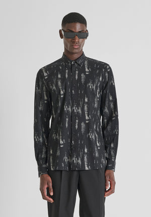 ANTONY MORATO CAMICIA REGULAR STAMPATA VISCOSA E COTONE 2500614