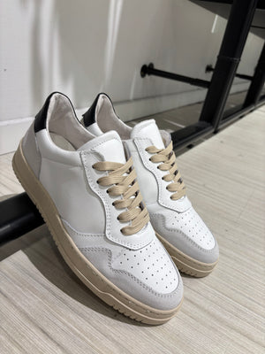 SNEAKERS PELLE MOD.AUTRY BAFFO NERO