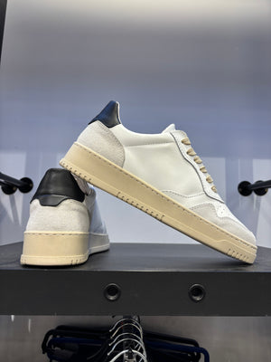 SNEAKERS PELLE MOD.AUTRY BAFFO NERO