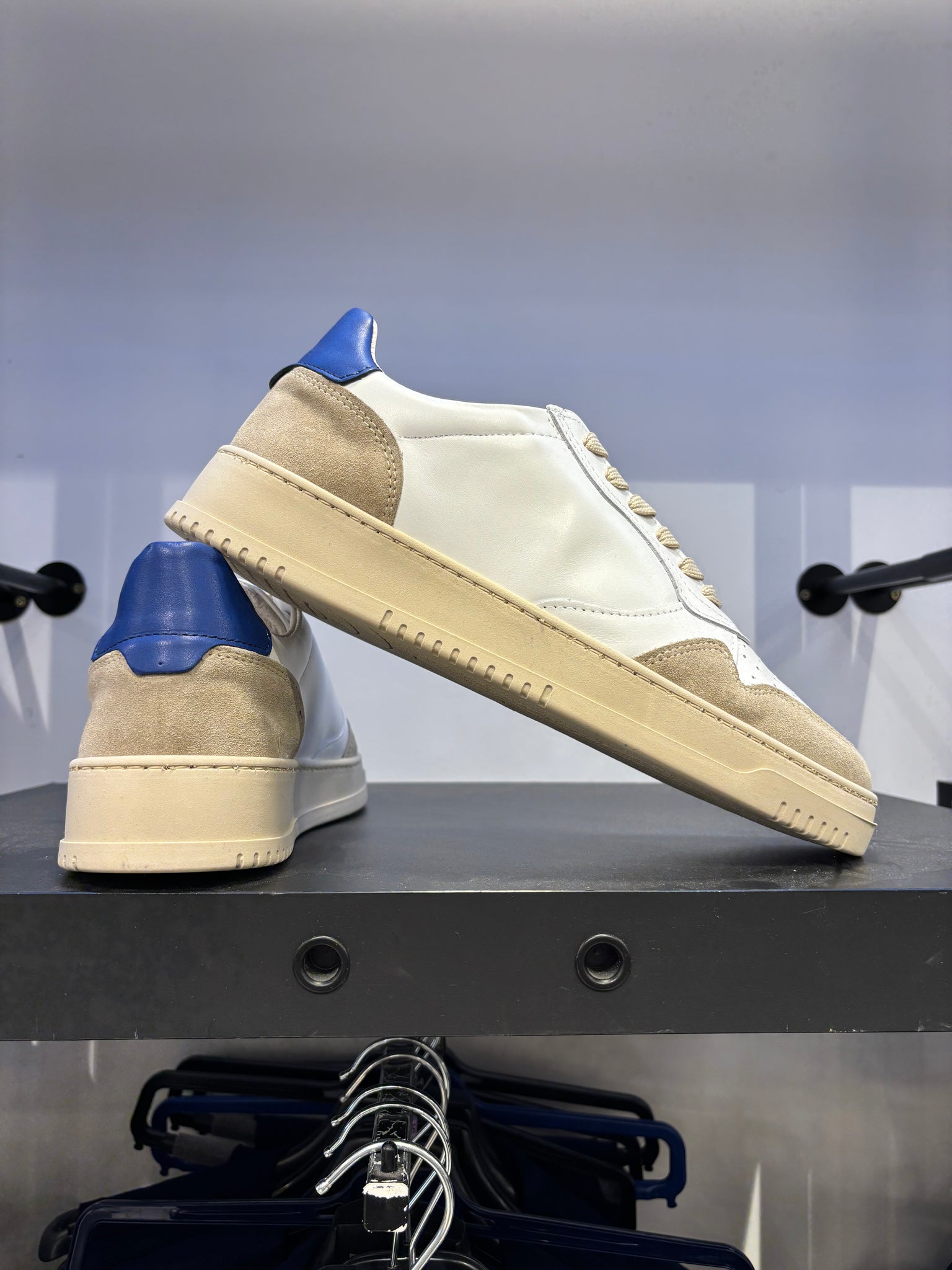 SNEAKERS PELLE MOD.AUTRY BAFFO ROYAL