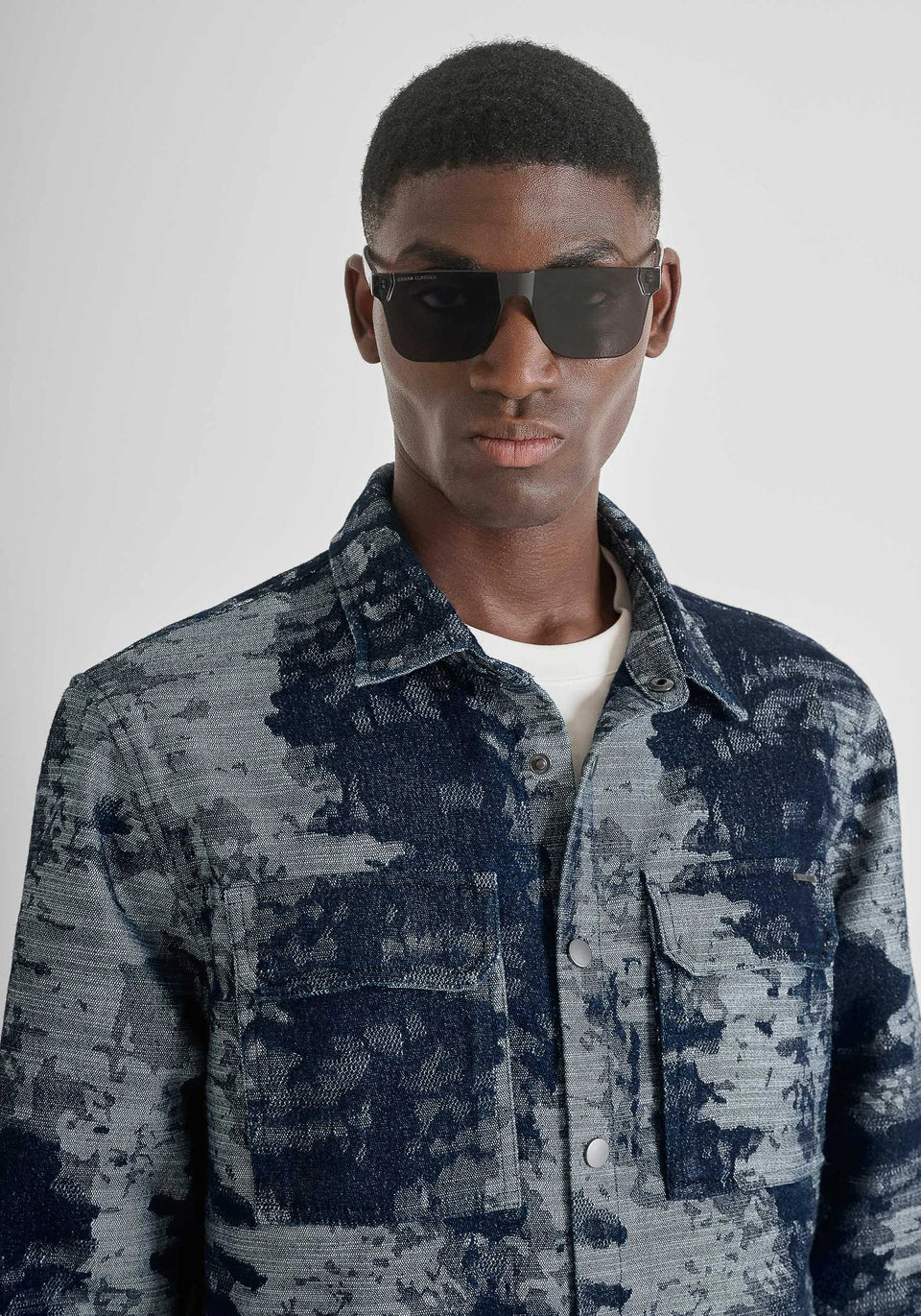ANTONY MORATO GIACCA-CAMICIA DENIM CAMO 2500761