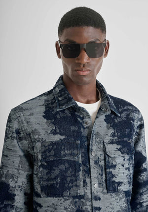 ANTONY MORATO GIACCA-CAMICIA DENIM CAMO 2500761