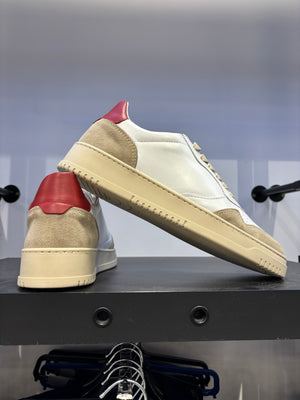 SNEAKERS PELLE MOD.AUTRY BAFFO ROSSO