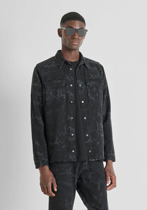 ANTONY MORATO GIACCA-CAMICIA IN DENIM LAVORATO 2500763