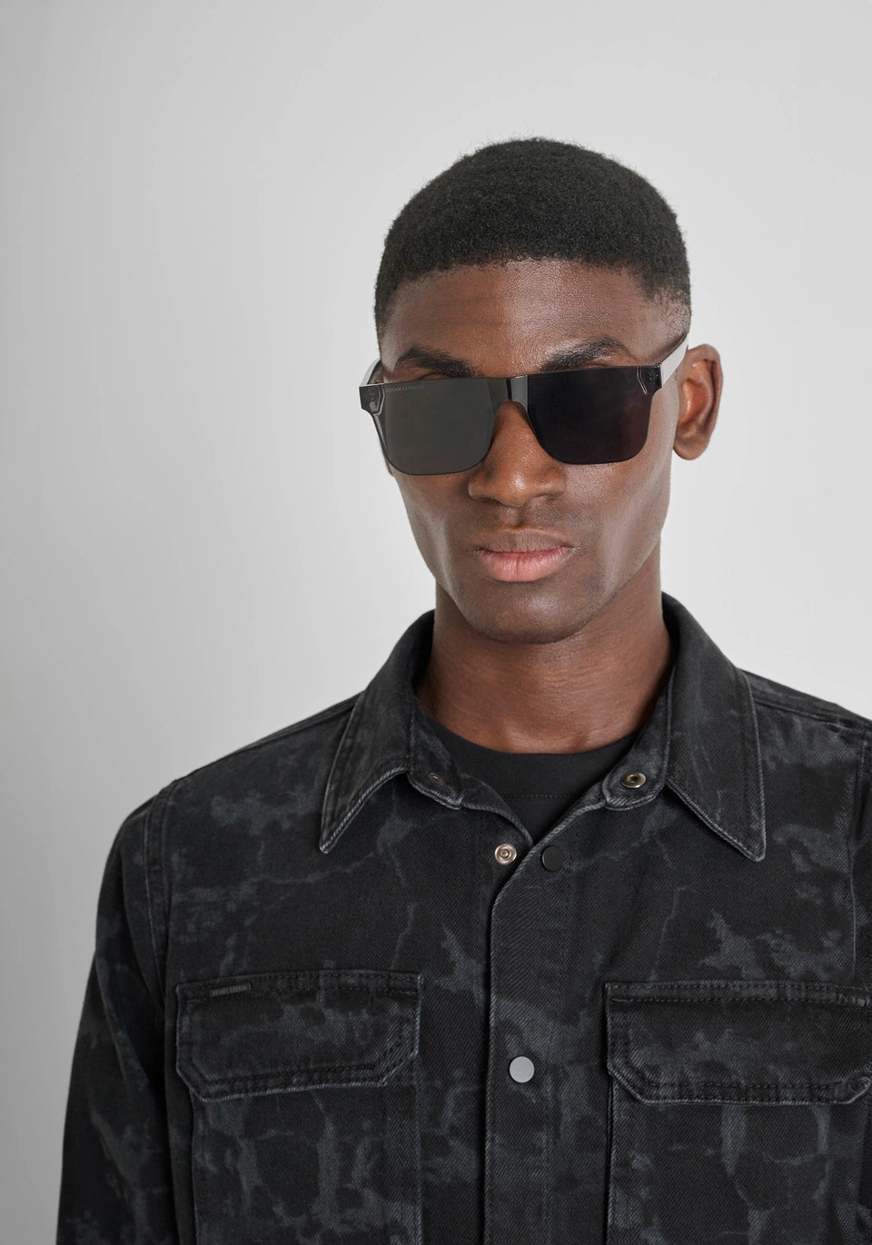 ANTONY MORATO GIACCA-CAMICIA IN DENIM LAVORATO 2500763