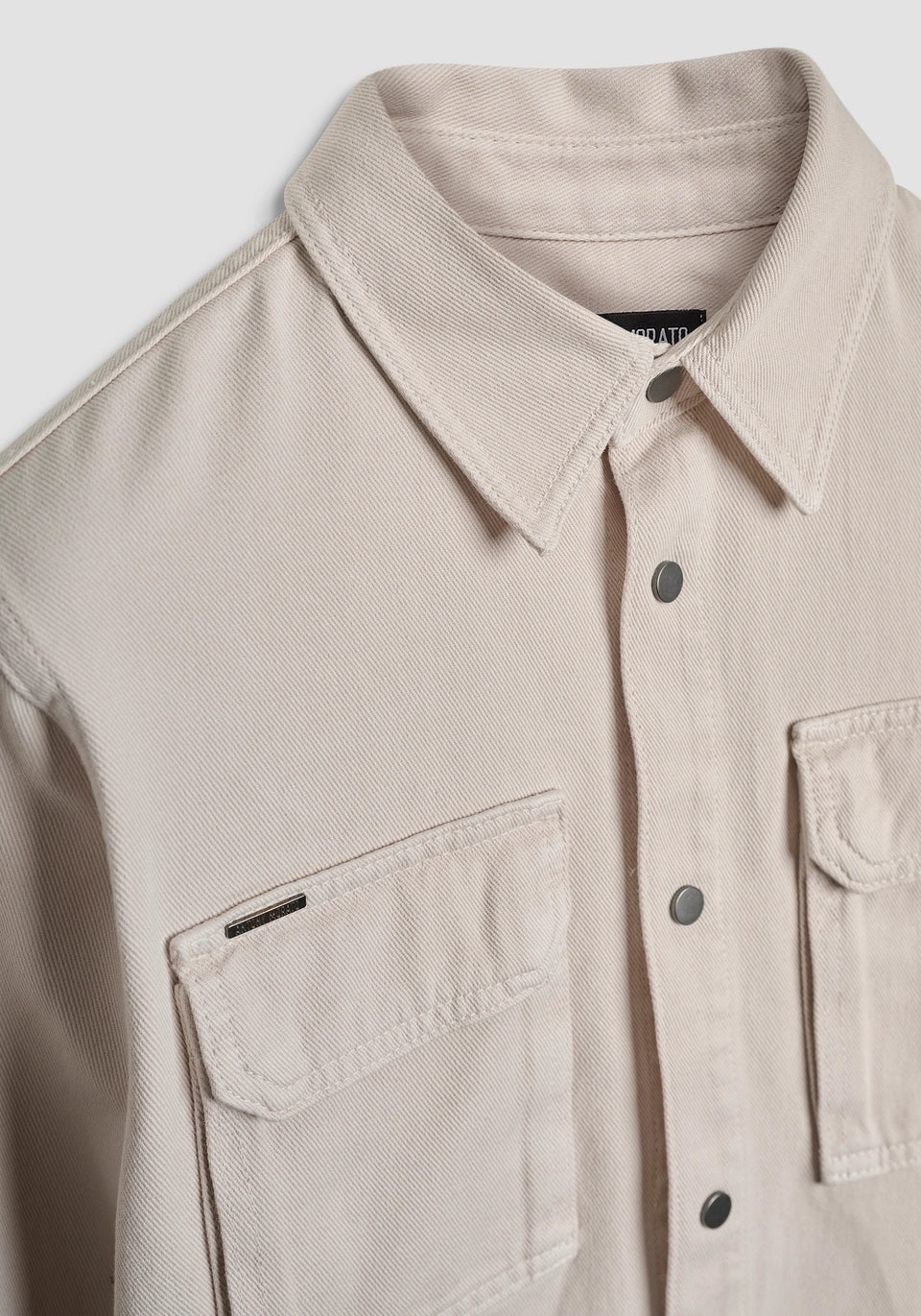 ANTONY MORATO GIACCA-CAMICIA DENIM GESSO 2500763