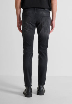 ANTONY MORATO JEANS COMFORT TAPERED FIT IN DENIM NERO EFFETTO SFUMATO 2500282
