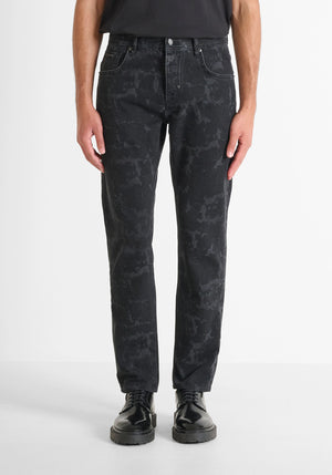 ANTONY MORATO JEANS STRAIGHT FIT IN DENIM NERO LAVORATO 2500284