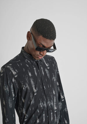 ANTONY MORATO CAMICIA REGULAR STAMPATA VISCOSA E COTONE 2500614