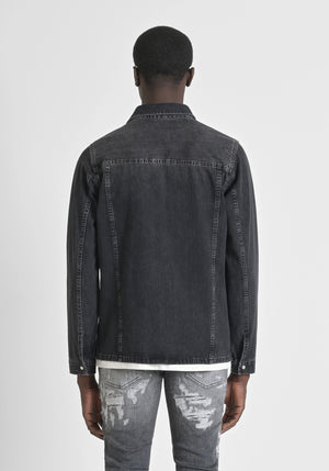 ANTONY MORATO CAMICIA REGULAR FIT IN DENIM EFFETTO USED 00738