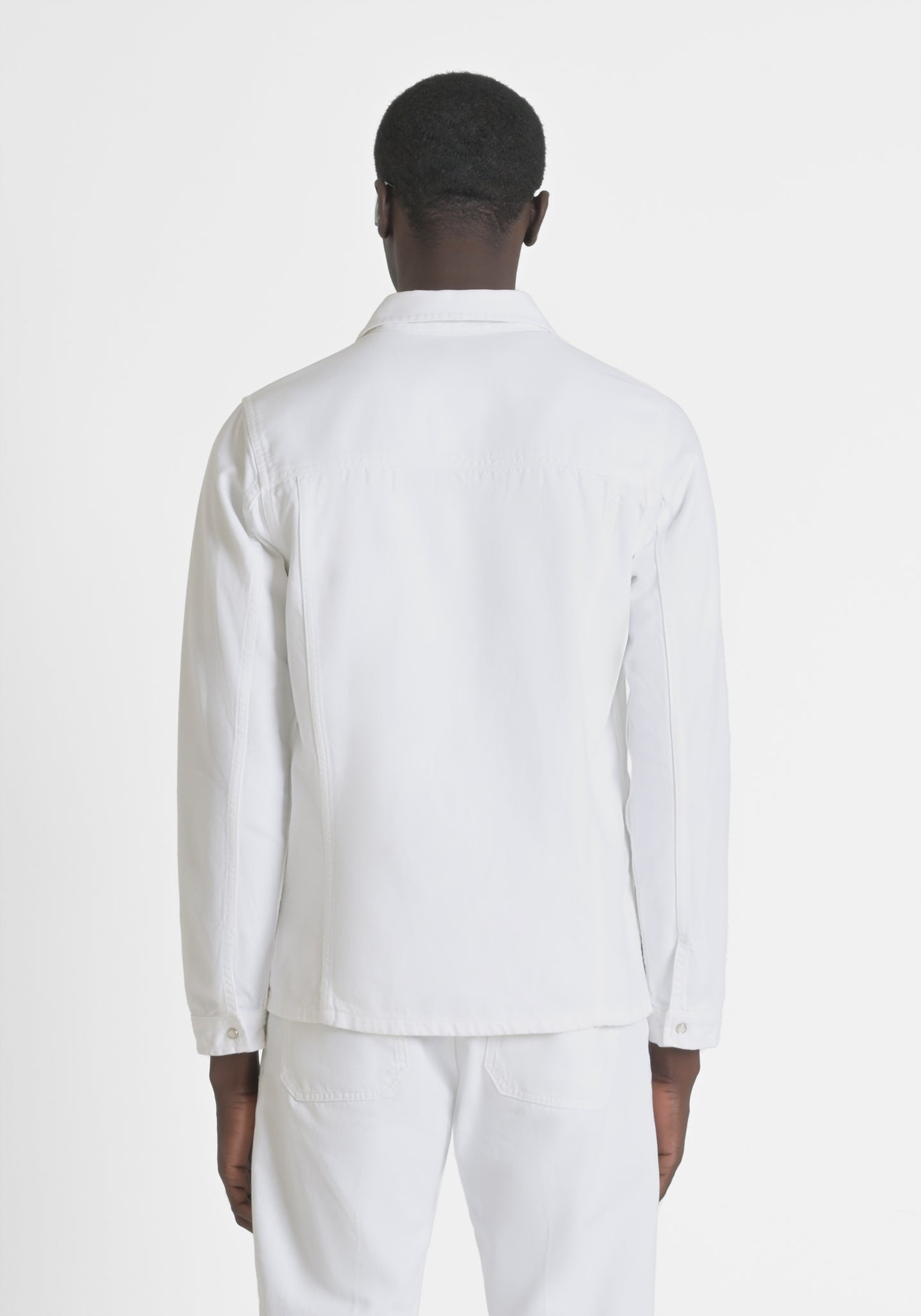 ANTONY MORATO CAMICIA REGULAR FIT IN DENIM TINTA UNITA 00738